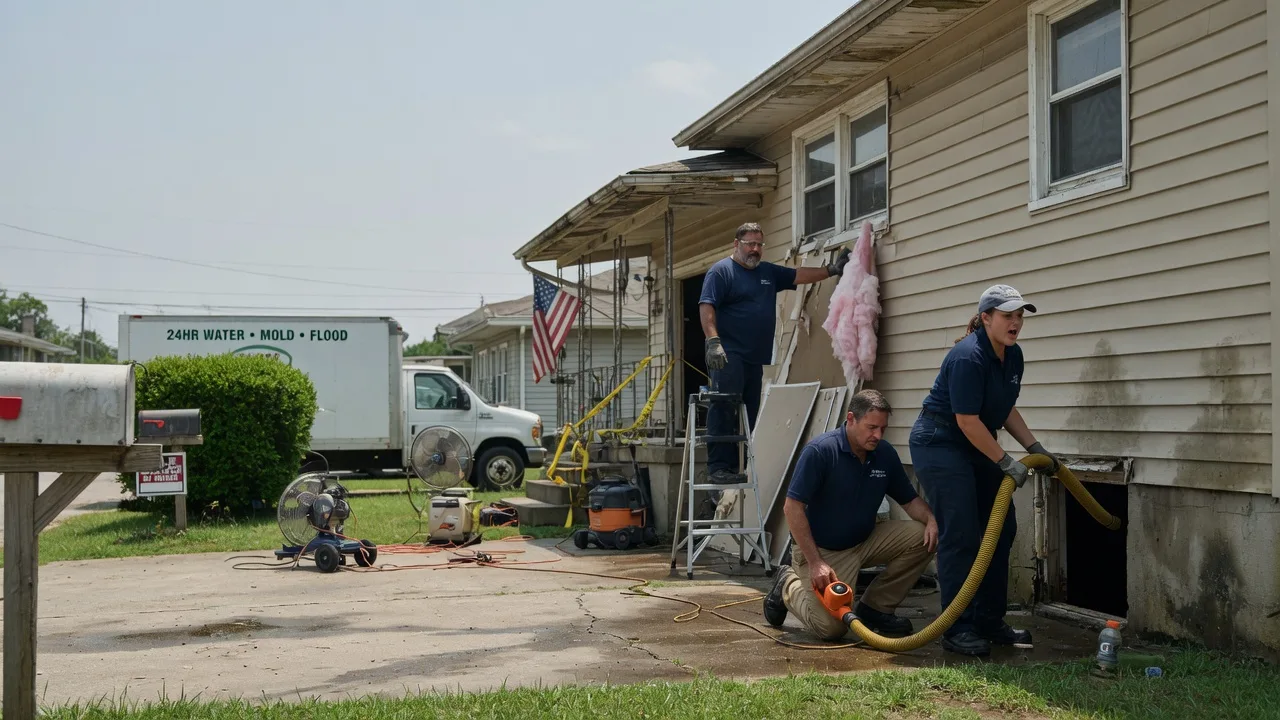 Water Damage Repair in Arkansas near me